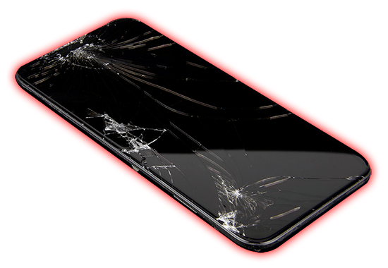 Fondo Rojo reparación de Iphone reparación de equipos apple